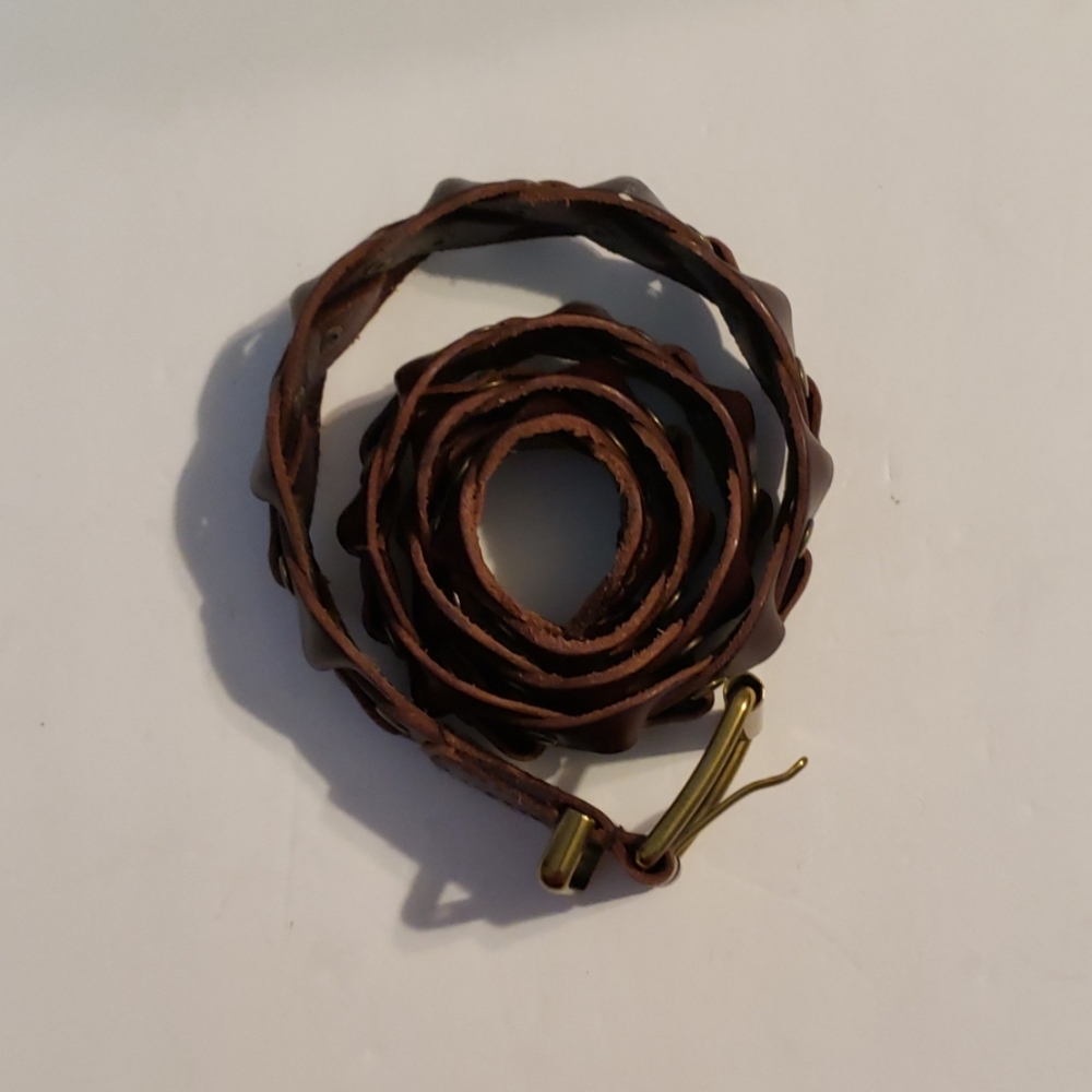 Tommy Hilfiger braided leather belt